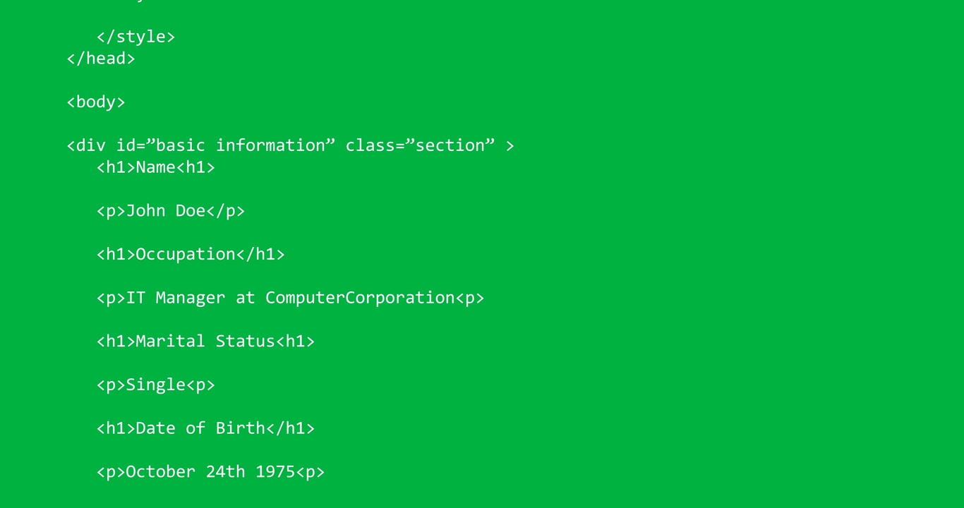 Animation of data processing over transparent background