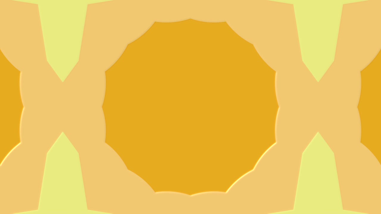 카레이도스코프 패턴을 가진 아름다운 애니메이션