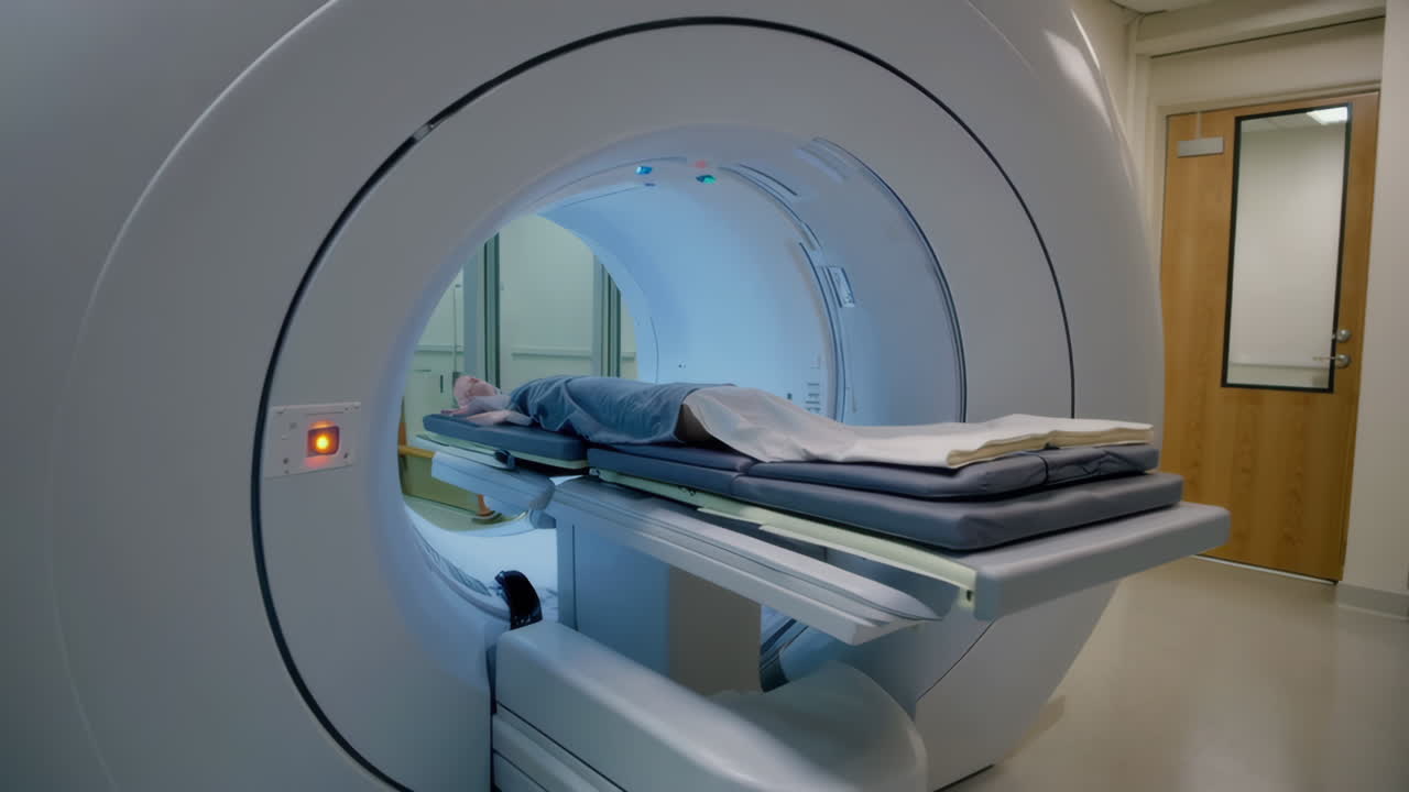 MRI Scan in Progress