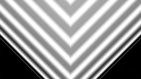 animación vertical de transición dinámica en blanco y negro con formas en v que cubren la pantalla y luego se invierten para revelar un bucle perfecto. genial para teclas, enmascaramientos y superposiciones. fondos de movimiento ideales para la edición, fondos led o transmisión con