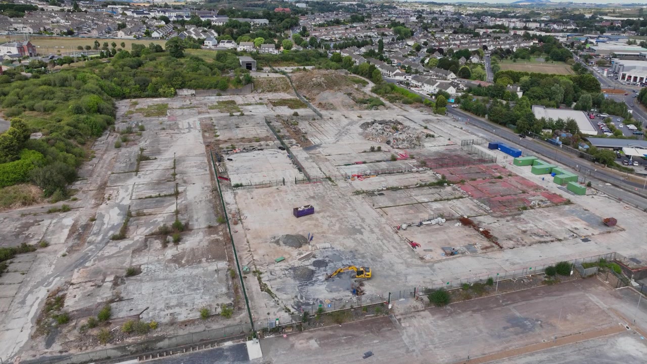 Ireland epic locations old Waterford Crystal Site cleared for re development prime location in Historic Waterford City Ireland