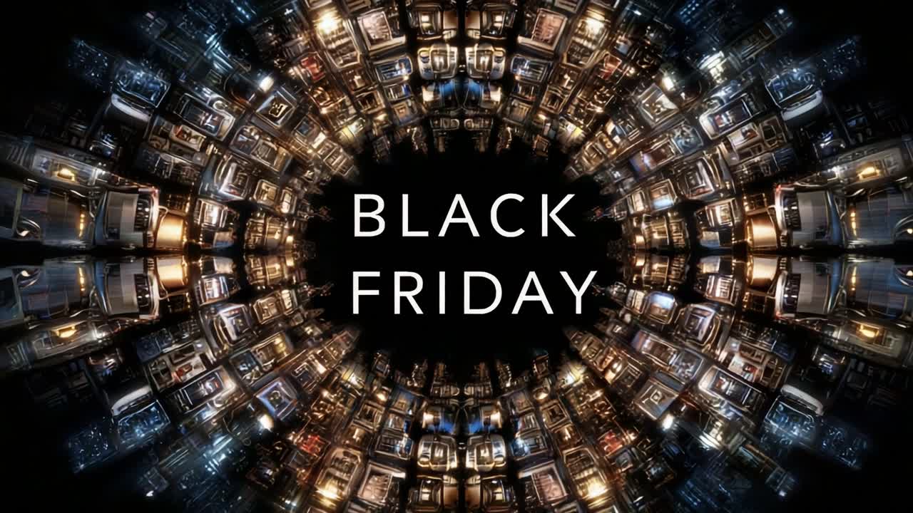 Captivating Visuals of Black Friday Sales: A Stunning Exploration of Consumerism and Shopping Frenzy, Showcasing the Energetic Atmosphere and Enthusiastic Shoppers Embracing Deals and Discounts