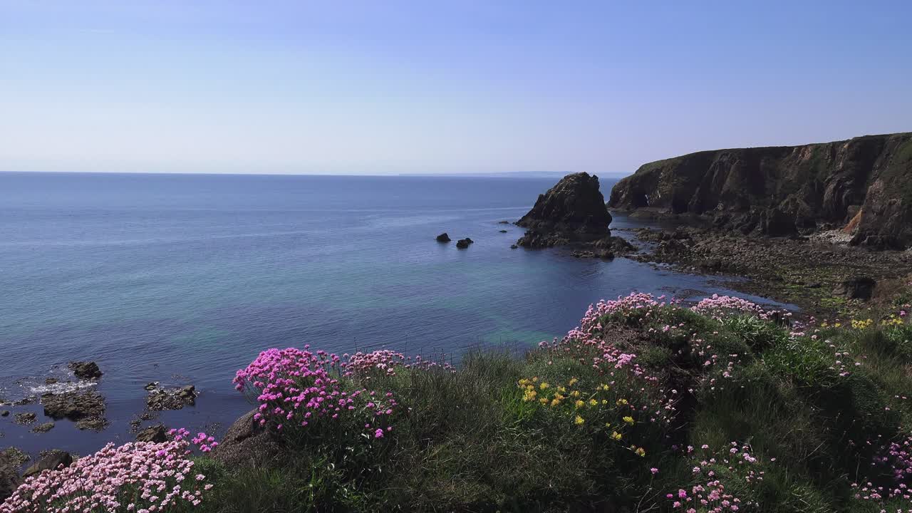 Tranquil śeascapes in Ireland Copper Coast Waterford Ireland epic locations