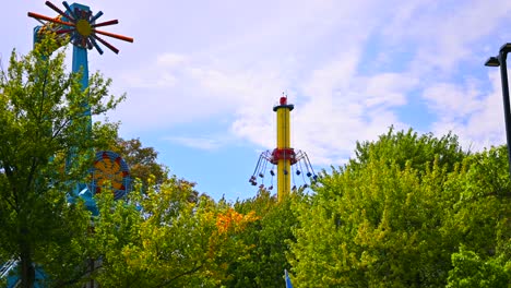 adventure land amusement park rides view