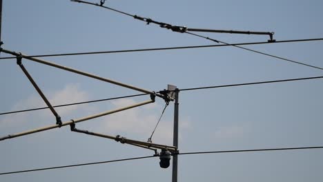 overhead trolley wire system