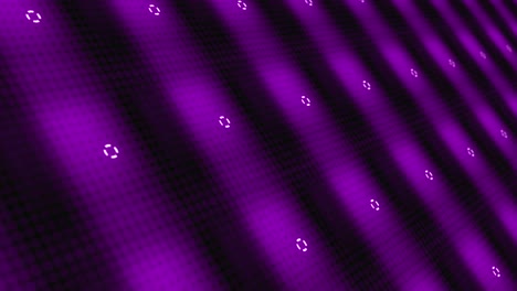 abstract colorido digital futurista 10 a 0 matriz de tecnología de cuenta atrás. 4k 3d hermosa cuenta atrás números patrón de cuadrícula de matriz, moderna tecnología cibernética para el título, celebración de vacaciones, feliz año nuevo.