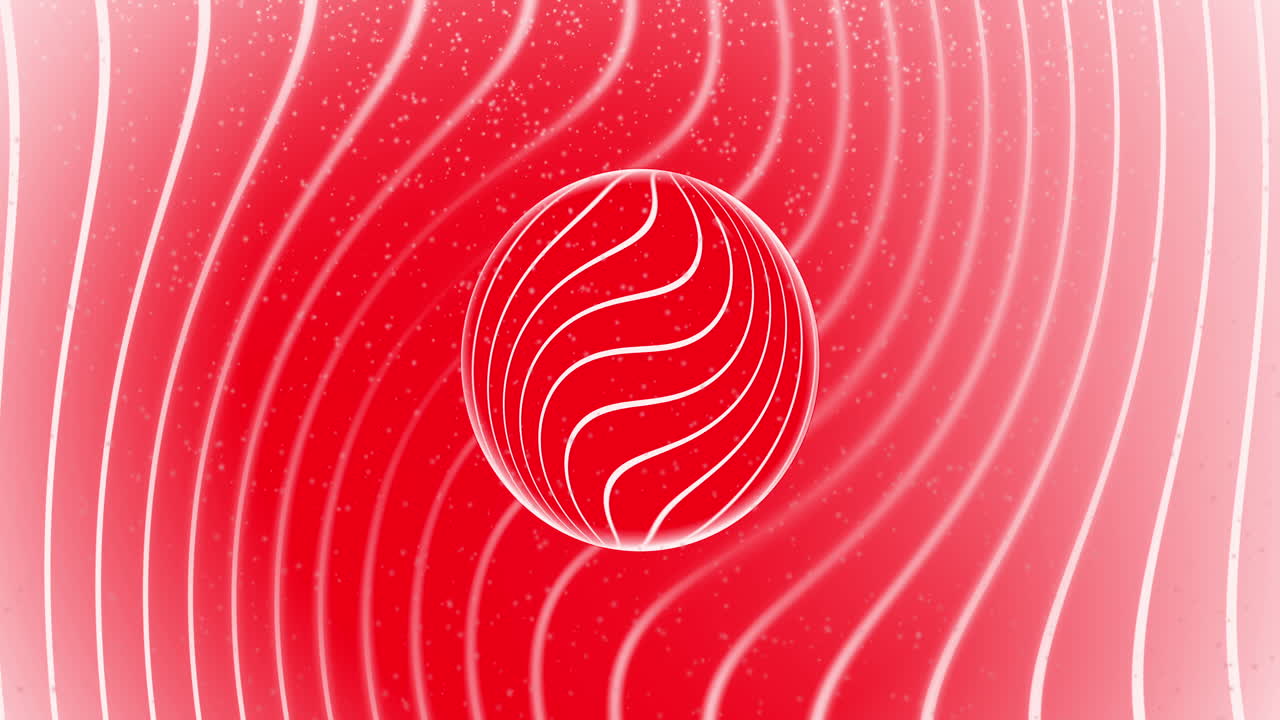 ⁇ 은 움직이는 배경에 내리는 눈 위에 크리스마스 보블의 애니메이션