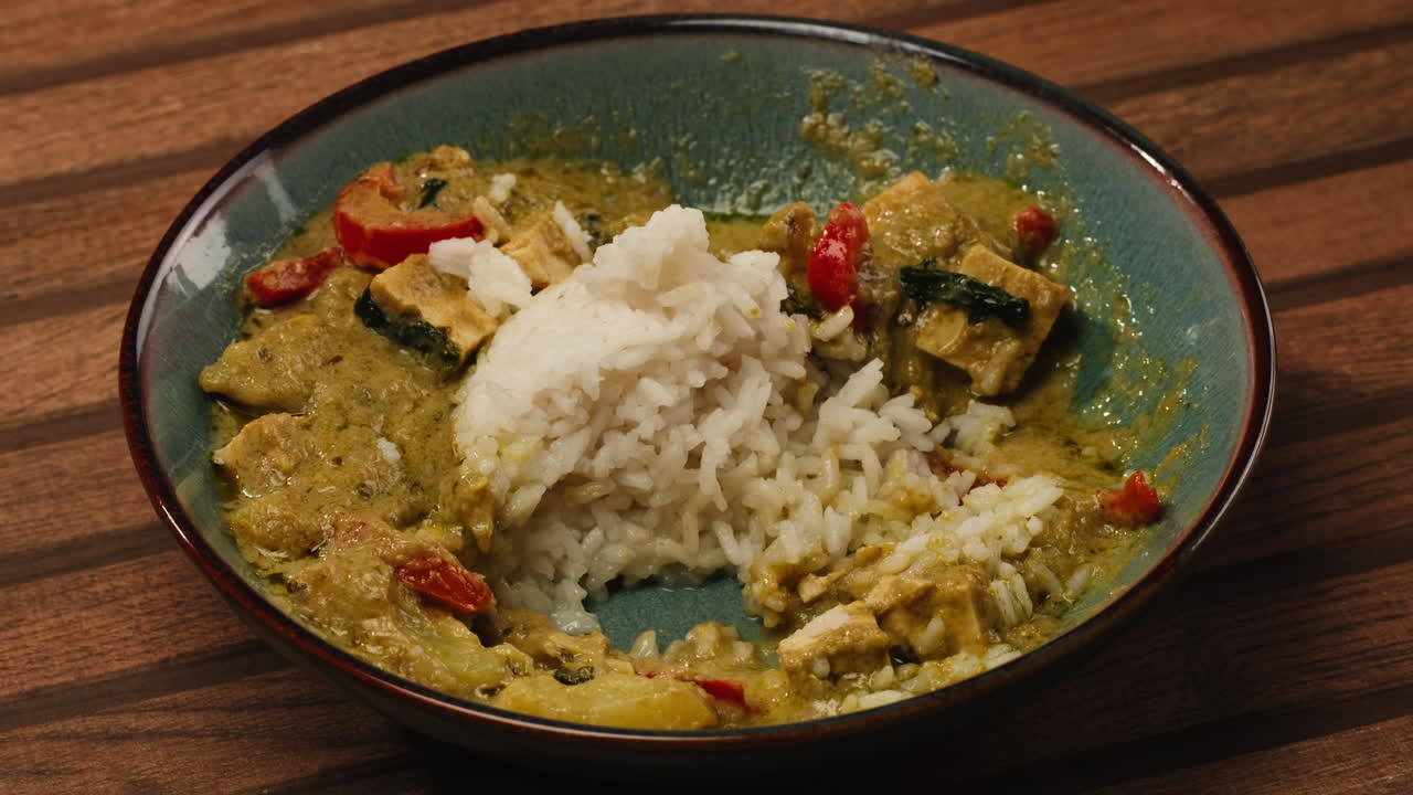 Green Curry with Rice