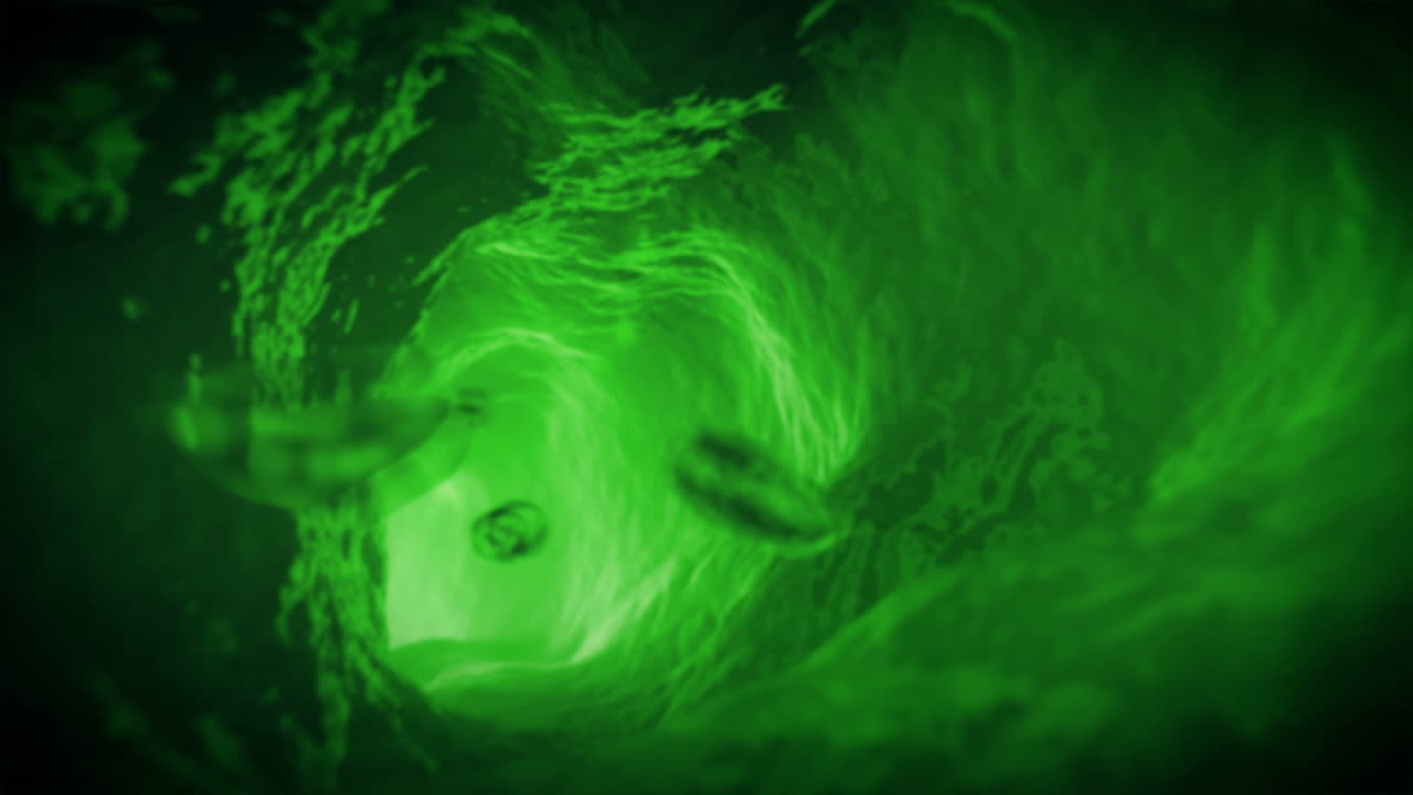 sangre que fluye a través de la vena