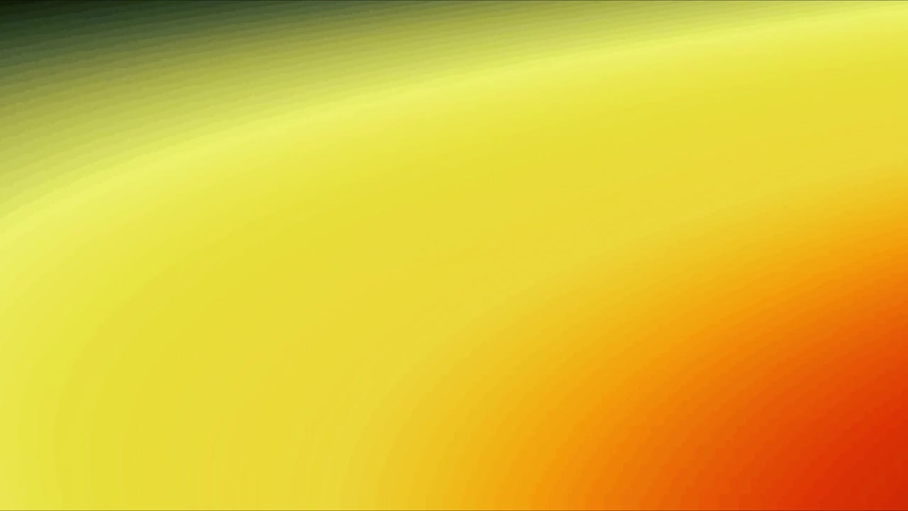 Abstract Motion Background with Pulsing Yellow and Red Light Waves