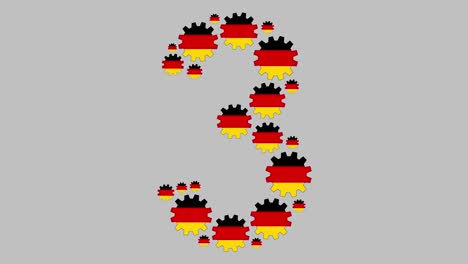 german number three