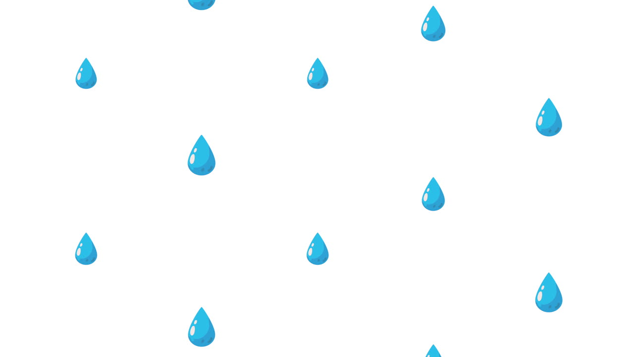 Patrón de gotas de agua
