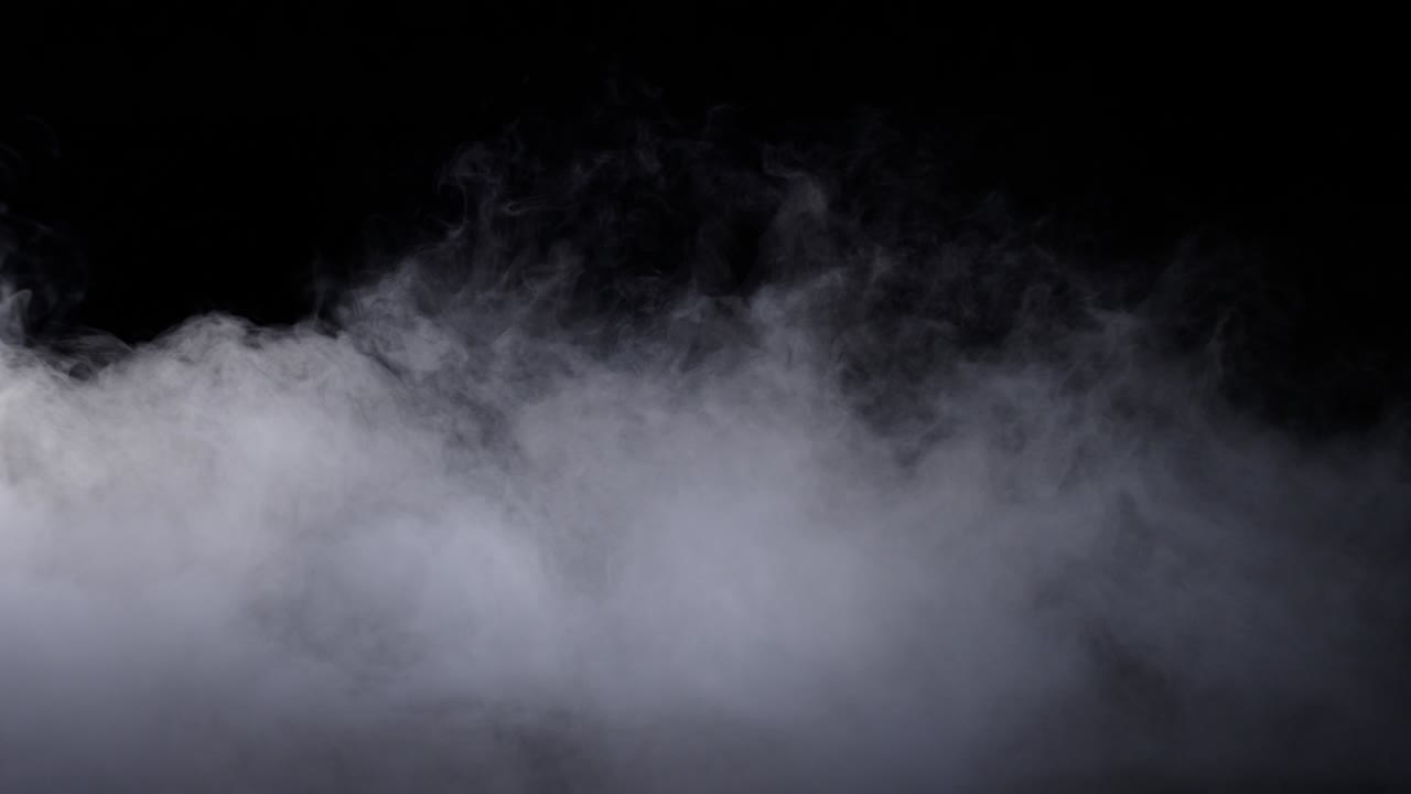hielo seco realista nubes de humo niebla