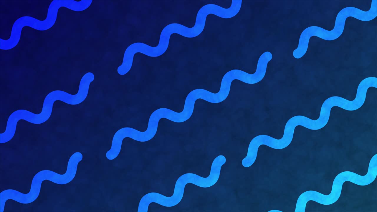 Blue wiggle seamless loop background