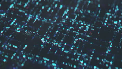 lenguaje de programación de código hexadecimal bucle sin costuras animación de renderización 3d