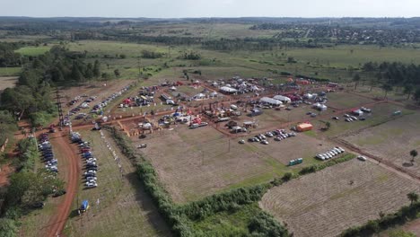 aerial view of the farmers markets in misiones posadas miguel lanús