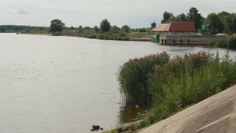 Ufer-Des-Skirvyte-Flusses-Im-Nemunas-Delta