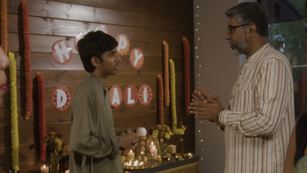 Celebrating Diwali with Family