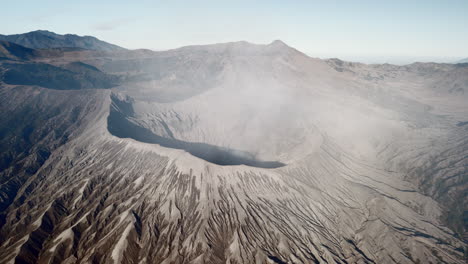 mount bromo volcano moonscape landscape