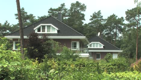 villas near wannsee in berlin, germany