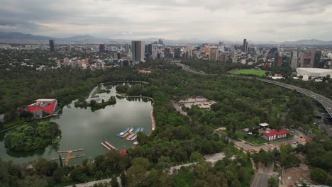 walk in the forest of the big city