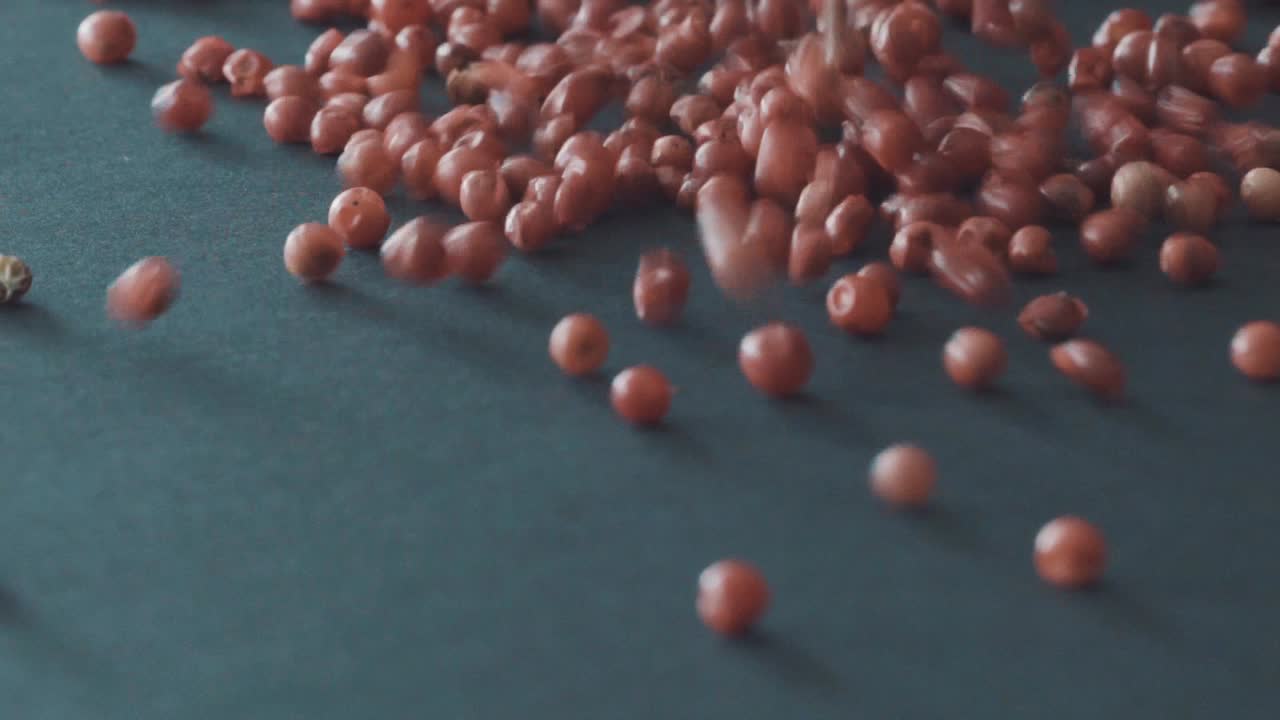 레드 페퍼콘 슬로 모션은 스튜디오에서 촬영되었습니다.