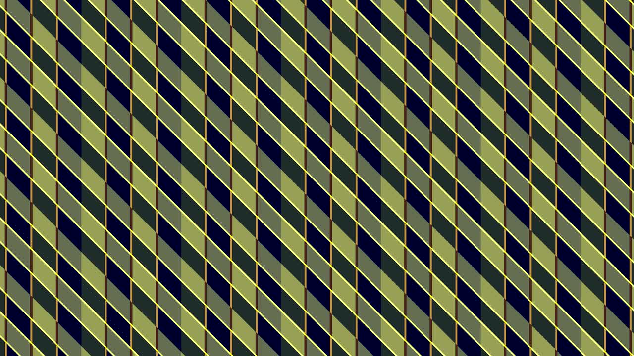animación compuesta por rayas de colores intersectadas.