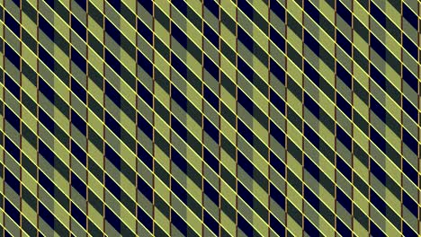 animación compuesta por rayas de colores intersectadas.