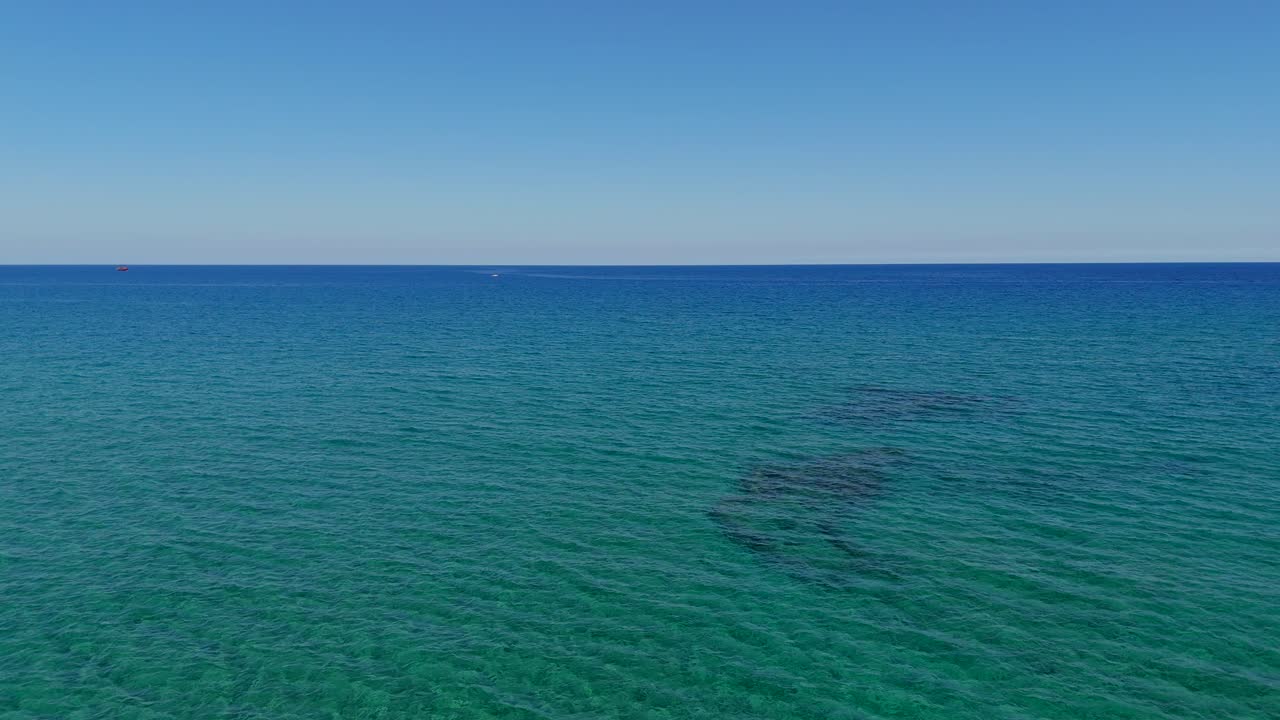 Clear Blue Ocean and Rocks