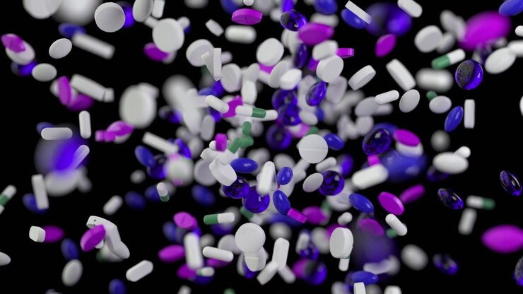 Animated Floating Pills