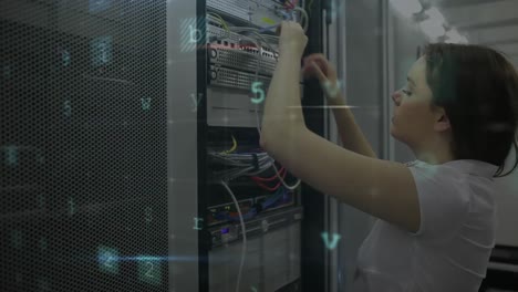 compuesto digital de un ataque cibernético