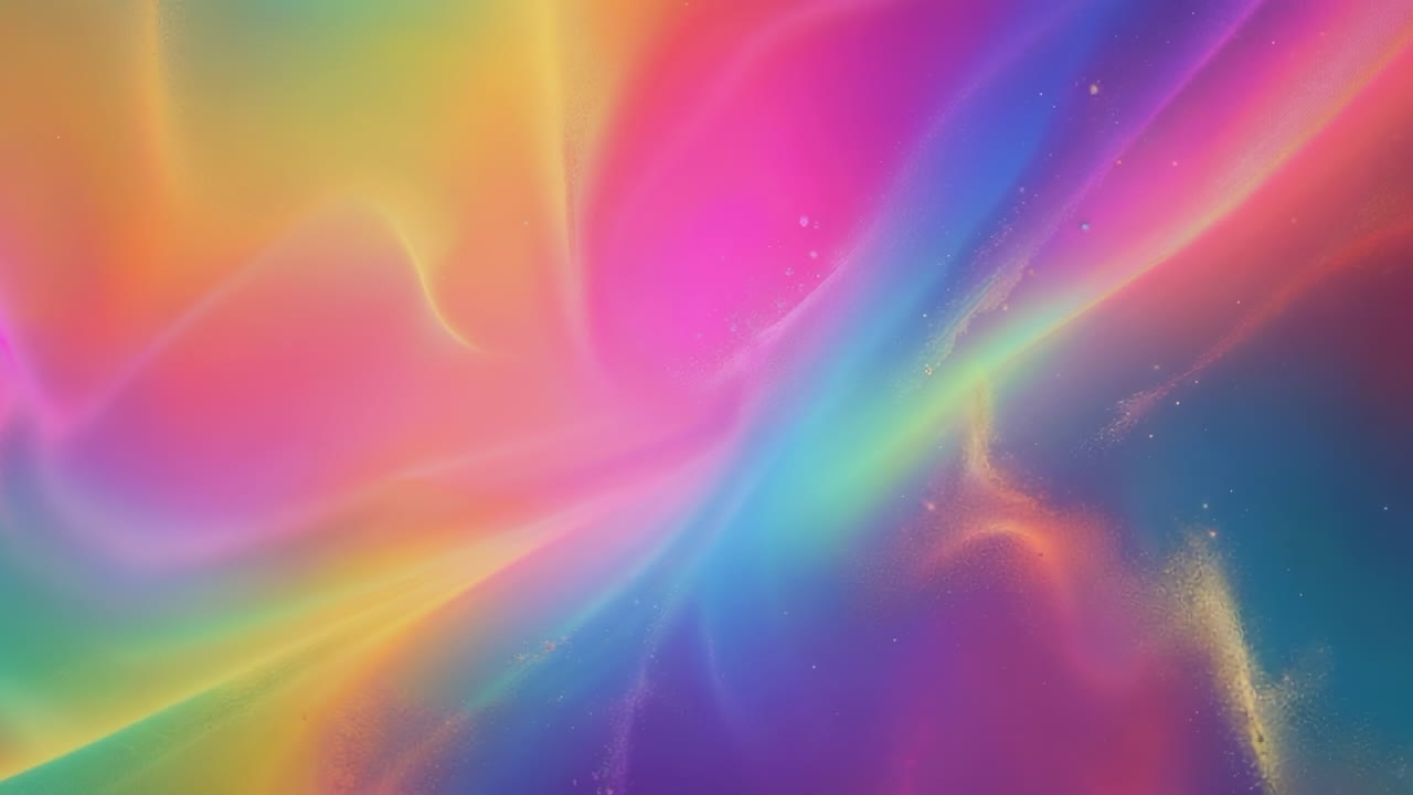 Vibrant Abstract Rainbow Spectrum Swirl Background