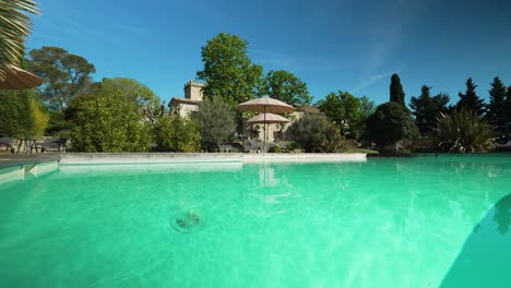 tranquil oasis: luxurious poolside retreat in the south of france