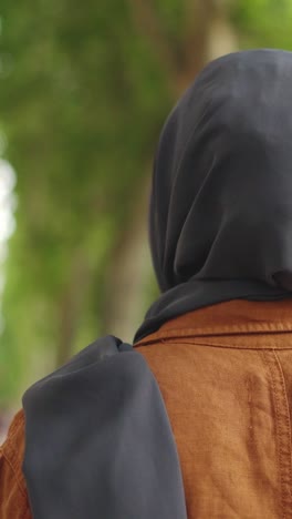 smiling young woman in a hijab