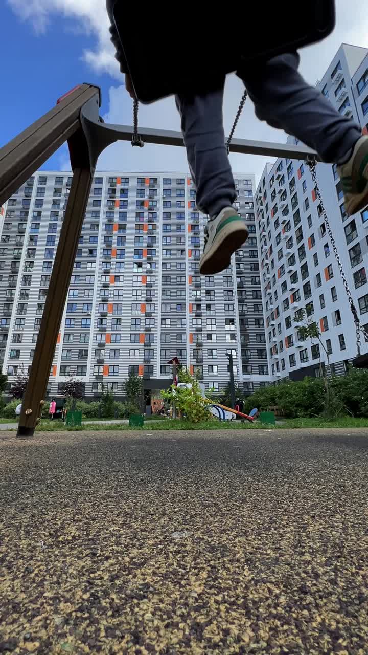 Playground in an Urban Setting