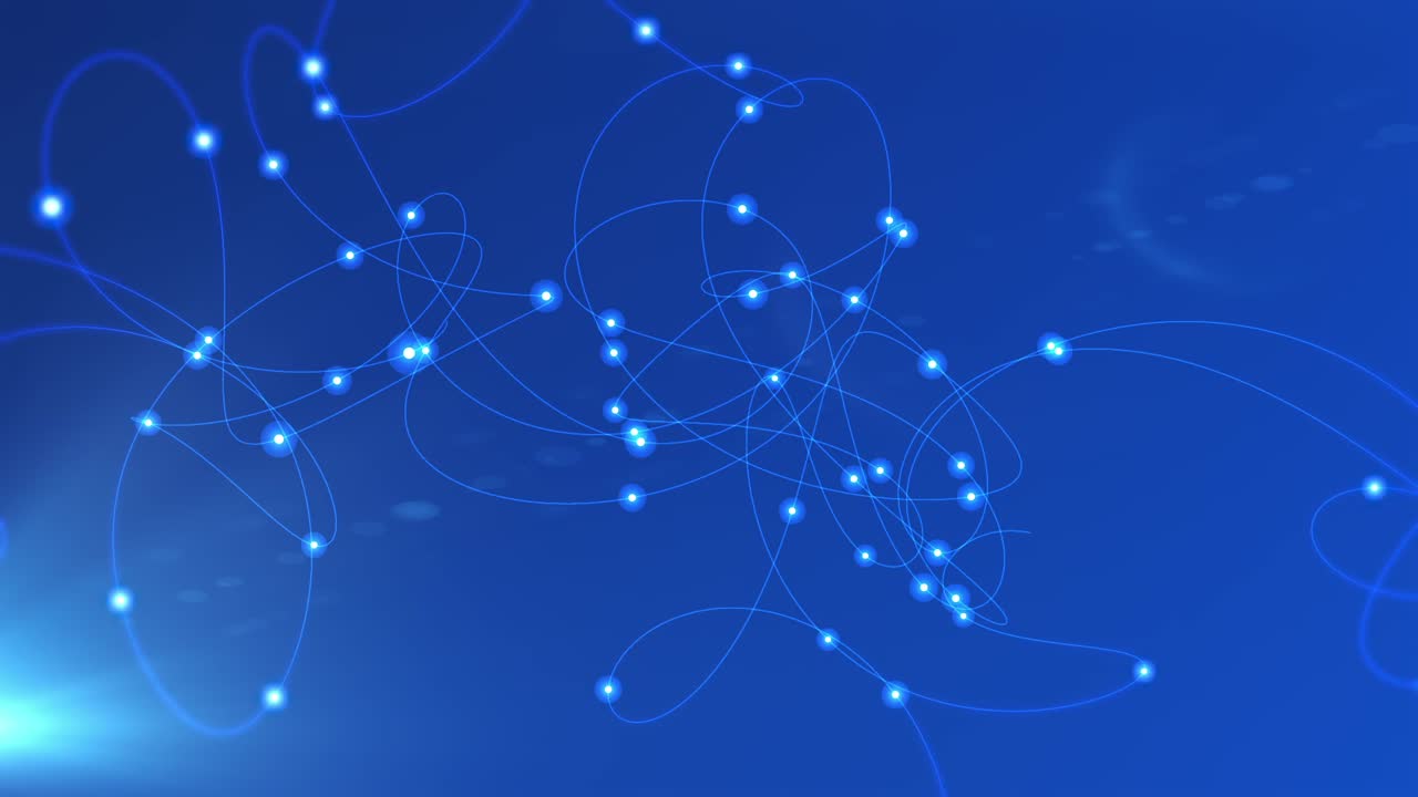 pulsos basados en nodos del sistema de red de línea azul