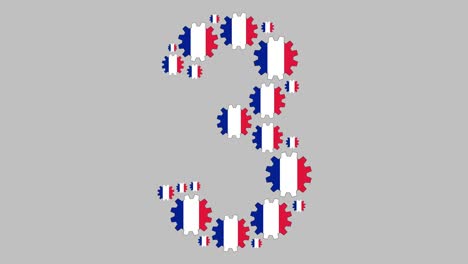 french number three