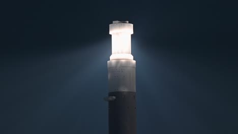 Closeup-of-the-World's-tallest-Concentrated-Solar-Power-tower-in-Dubai,-United-Arab-Emirates