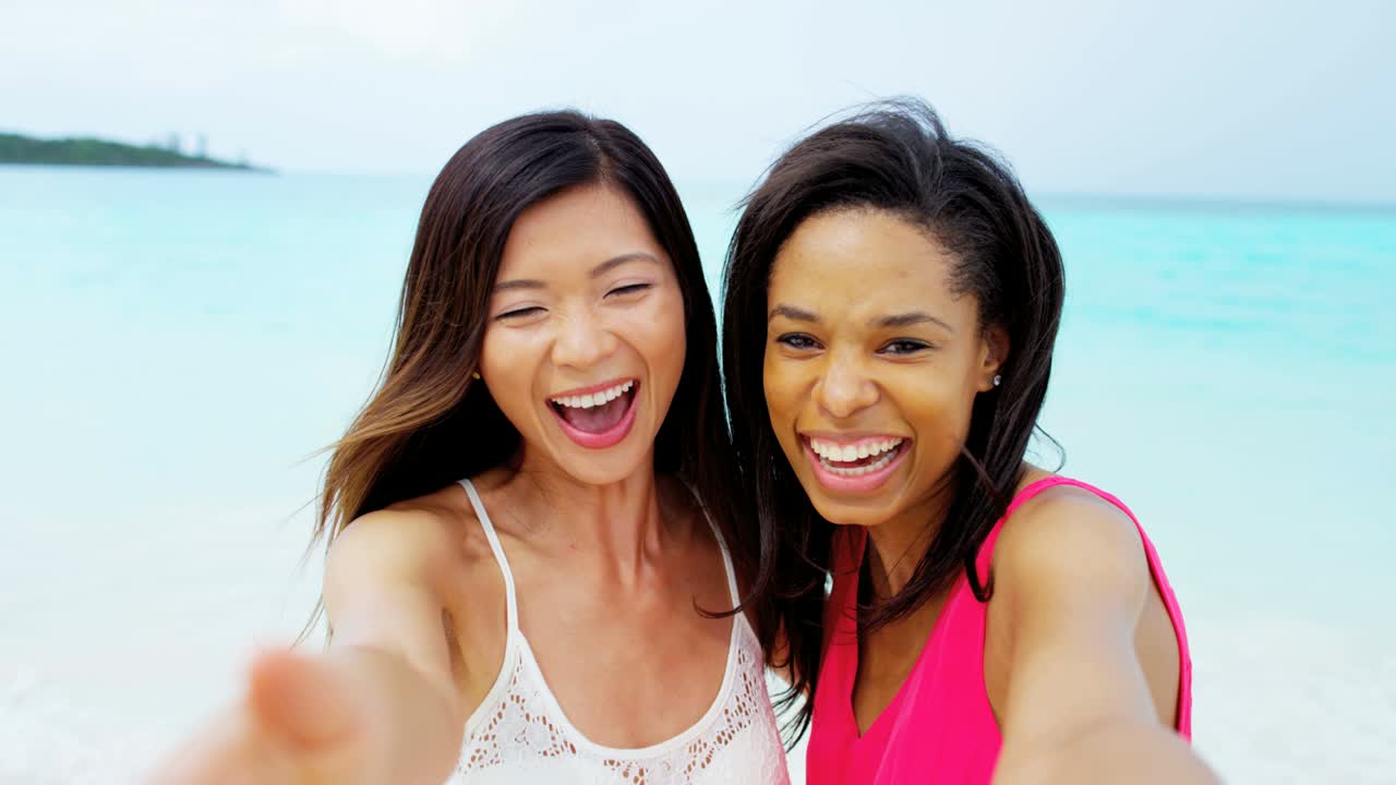 아프리카계 미국인, 아시아인, 중국인 소녀들의 초상화