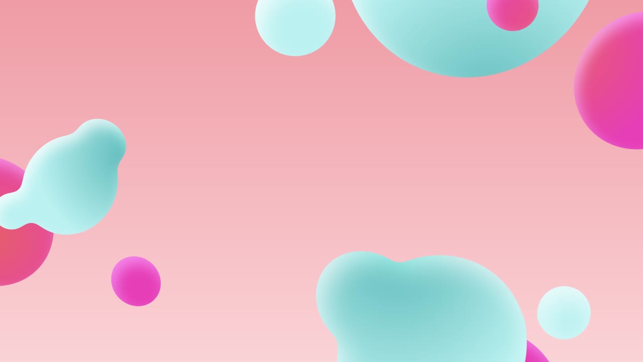 Animation of a futuristic multicolored liquid. Gradients of the aqueous liquid background