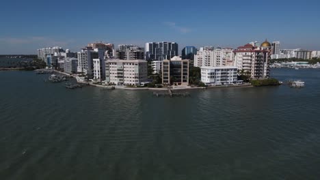 Impresionante-Vista-Del-Golden-Gate-Point-En-Sarasota,-Florida