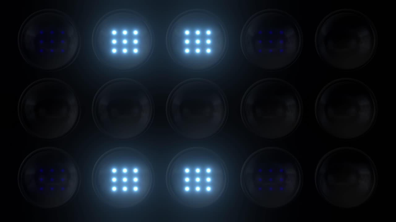 Abstract Stage Lighting Pattern