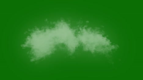 smoke and vapor on green screen