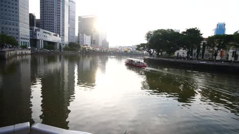 river cruise in singapore city