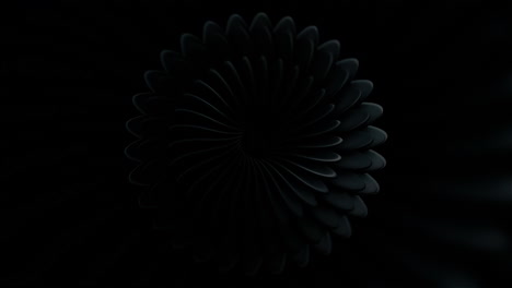 abstract dark flower 3d model