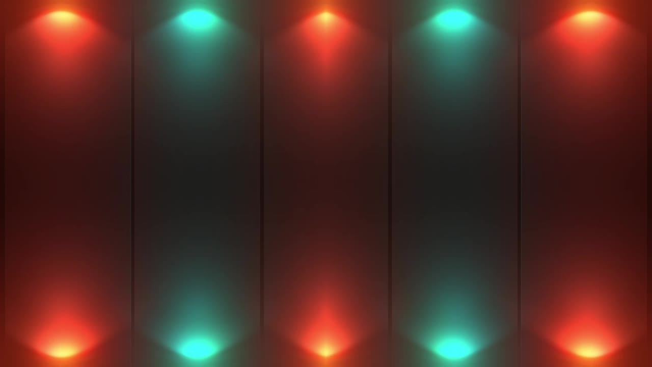 Red and Green Spotlight Background