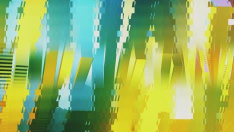 kaleidoscopio en movimiento. gráficos en movimiento de 4k