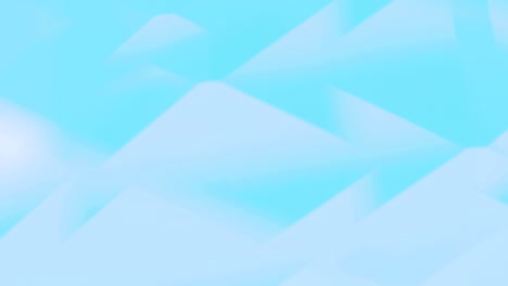 motion cyan abstract background with triangles and lines