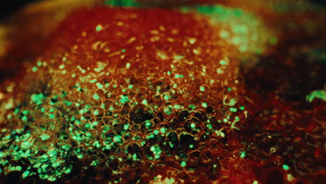 abstract glitter foam texture