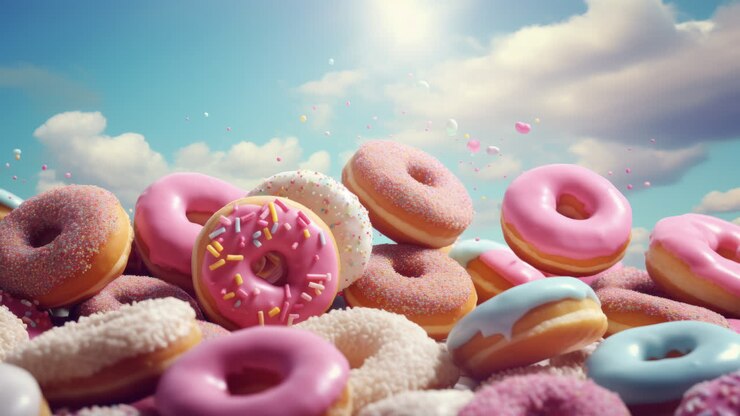 Ai generated doughnuts